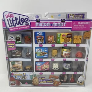 Shopkins Real Littles Micro Mart - 26 Teile - Neu schwer zu finden (beschädigte Box) - Bild 1 von 4