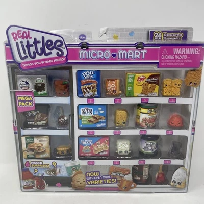Shopkins Real Littles MICRO MART - 26 Piezas - Nuevo Difícil de Encontrar (Caja Dañada) Foto 1 de 4