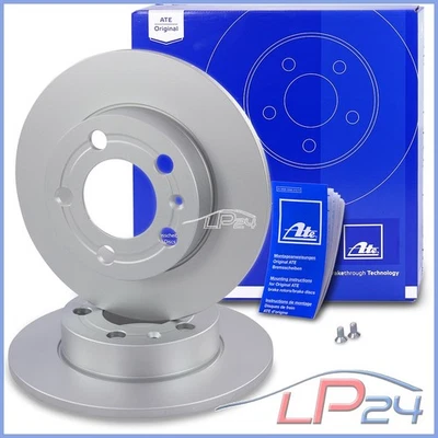 2x DISQUE DE FREIN ARRIÈRE PLEIN ATE Ø230 POUR AUDI TT 8N 1.8 T 1998-06 - Photo 1/4