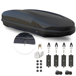 Baúl de techo de coche Satellite 600 baúl de techo maletero 600 Ltr maleta de coche con cerradura - Imagen 1 de 8