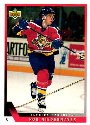 Rob Niedermayer Florida Panthers 1993 Upper Deck Hockey Card #98 - Image 1 of 2