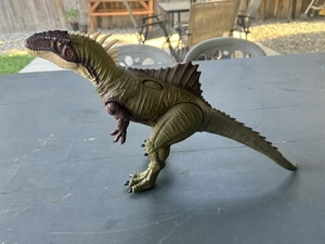 Modellino Jurassic World Battle Roarin' Becklespinax 17" dinosauro grande - Foto 1 di 8