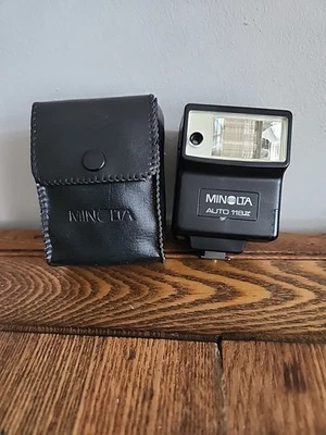Minolta Auto 118X Compact flash with Case, Minimal use - Image 1 of 2