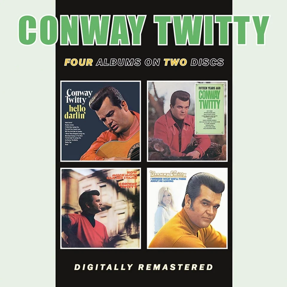 Conway Twitty Hello Darlin'/Fifteen Years Ago/How Much More Can She Stand/. (CD) - Image 1 of 1