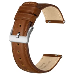 Leder Uhrenarmband - Square Tail Style, 18 mm 20 mm 22 mm Breite Band, Schnellverschluss - Bild 1 von 48