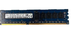 SK Hynix 8GB 2Rx8 PC3- 14900R  RDIMM  SERVER MEMORY HMT41GR7AFR8C - RD T8 AD. - Picture 1 of 2