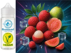 Lychee Chillwave - Guave Litschi Ice Aroma Konzentrat - Vegan - Sasami - 10ml - Picture 1 of 1