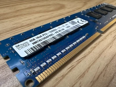 Memoria 4 GB PC3-12800U DDR3-1600 1RX8 sin ECC UDIMM RAM HMT451U6AFR8C-PB Foto 1 de 4