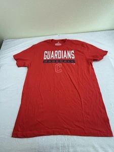 Fanatics Men's Red Cleveland Guardians Icon Legend T-shirt Size Lg Brand New - Picture 1 of 4