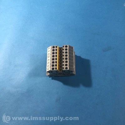 Allen Bradley 1492-J4 Set of 8 Terminal Block 35A 600V AC/DC FNIP - Image 1 of 4