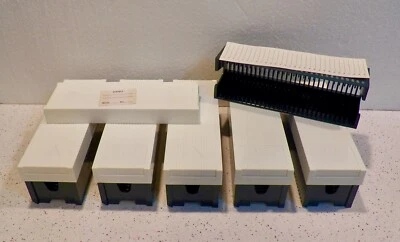 Bell & Howell Micro-Fit Slide (6) Trays Each Holds 30 Photo Slides #071079 - NEW - Image 1 of 4