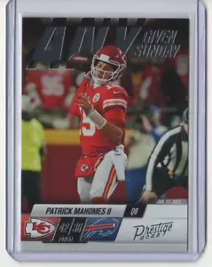 PATRICK MAHOMES II 2022 Panini PRESTIGE ANY GIVEN SUNDAY #11 KANSAS CITY CHIEFS - Picture 1 of 1