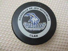 QUEBEC CITADELLES VINTAGE AHL OFFICIAL GAME HOCKEY PUCK