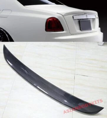 for Rolls Royce Ghost (2010-2015) CARBON fiber TRUNK SPOILER  - Imagem 1 de 4
