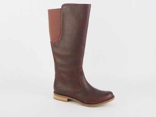 Stivali alti da donna Timberland Earthkeepers Savin Hill Gore 8561A in pelle marrone