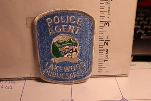 police patch   POLICE AGENT LAKEWOOD PUBLIC SAFETY POLICE COLORADO - Picture 1 of 1