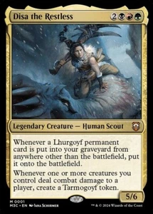 *MtG: 2x DISA THE RESTLESS - Commander Modern Horizons 3 Mythic - magicman* - Bild 1 von 1
