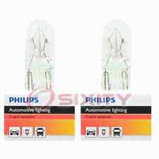 2 pc Philips Front Side Marker Light Bulbs for Buick Rendezvous 2002-2007 fg