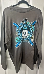 !Brand New Disney Cruise Line Castaway Cay long sleeve shirt surf board size 2X - Picture 1 of 2