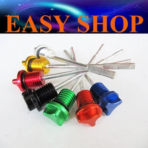 CNC Engine Oil DipStick 110cc 125cc 150cc 200cc 250cc Motowork Atomic Assassin - Picture 1 of 4