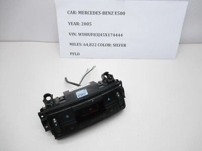 2003-2009 Mercedes-Benz E500  Rear AC Temperature Control 2118300285 OEM - Image 1 of 4