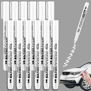 Acrylstifte Weiß Wasserfest 12 Stück Wdding Weiß 1mm Fine Tip Permanent Marke... - Bild 1 von 8