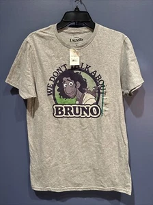 Adult Medium Tshirt, Encanto Bruno Disney Gray, NWT Short Sleeve Cotton Blend - Picture 1 of 5