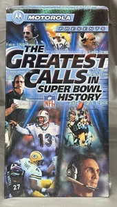 Motorola Presents NFL The Greatest Calls In Super Bowl History VHS - Picture 1 of 5