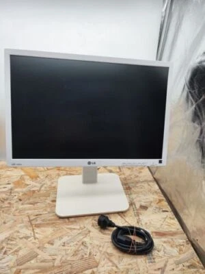 Monitor LG 22EB23PY-W 22 Zoll Weiß DP VGA DVI USB Pivot Höhenverstellbar 5ms - Bild 1 von 4
