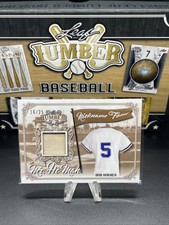 2021 Leaf Lumber BOB HORNER Braves Nickname Fame 7/25