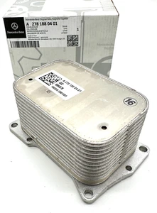 Mercedes E-Class (2011–2016) Engine Oil Cooler A2781880401 Genuine - Picture 1 of 4