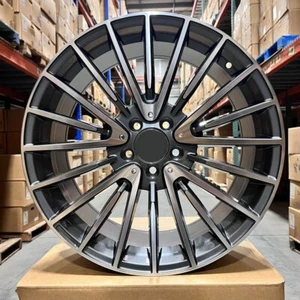 20" S580 AMG STYLE GUNMETAL WHEELS RIMS FIT MERCEDES BENZ E250 E350 E400 E550 - Picture 1 of 4