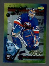 1994-95. Score Gold Line.  Punched.   Ron Hextall      #140