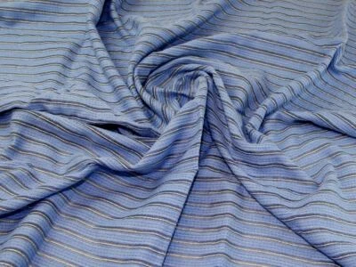 Tela de organza bordada Minerva azul - por metro Foto 1 de 4