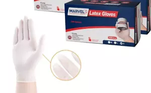 Marvel 8 Mil Latex Gloves Heavy Duty Powder Free- XL⭐ - Picture 1 of 4