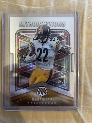 Najee Harris 2021 Panini Mosaic Introductions I-9 Pittsburgh Steelers - Image 1 of 2