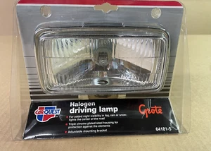 Grote Halogen driving Light 6 in 64181-5 Chrome - Picture 1 of 4