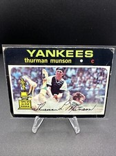 1971 Topps #5 Thurman Munson Yankees HOF