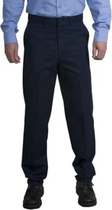 Pantalone da lavoro uomo Red Kap antimacchia, piatto davanti, blu navy - Foto 1 di 1