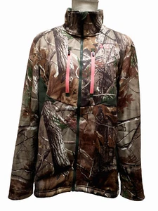 NWOT Under Armour Storm 1 Cold Gear Realtree Scent Control Camo Hunting Jacket L - Picture 1 of 23