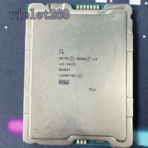 Intel Xeon w5-3423 SRM37 LGA-4677 3.10GHz 12-Core 30MB 220W  CPU Processor - Picture 1 of 1