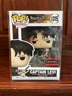 Funko POP! Attack on Titan Captain Levi #1315 AAA Anime Exclusive + Protector!
