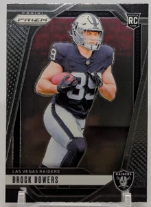 🏈2024 Panini Prizm Fútbol Brock Bowers #315 Novatos (RC) - Raiders🏈 - Imagen 1 de 3
