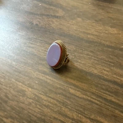 Antique Shirt Stud Bachelor Button By Readings Mixed Metals Bach Button Purple - Image 1 of 4