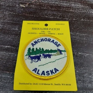 Anchorage Alaska Schulteraufnäher Deko/langlebig für Jacken/Jeans/Shirts/Taschen - Bild 1 von 3