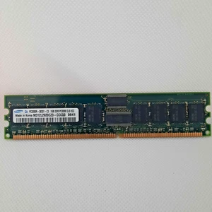 1GB, SAMSUNG M312L2920CZ3-CCCQ0, 1GB DDR PC3200 CL3 ECC PC3200R-30331-C3 - Picture 1 of 1