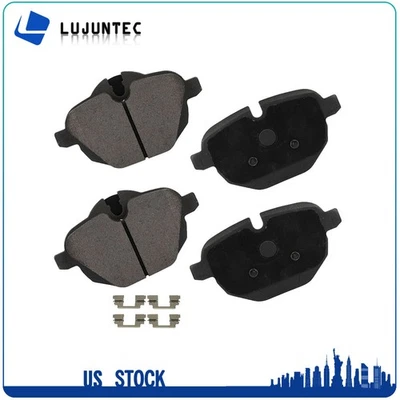 Dos pares de pastillas de freno traseras de cerámica con juego de herrajes para BMW 535D XDRIVE 2014-2016 Foto 1 de 4