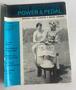 Scooter with Power & Pedal Vtg Magazine July 1965 - Lambretta Vespa etc. - Imagen 1 de 17