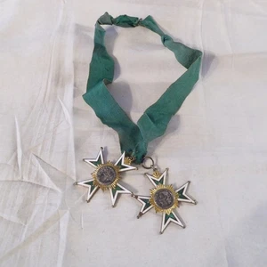 2 medals of shooting orders with ribbon 1930s (w243) - Picture 1 of 12