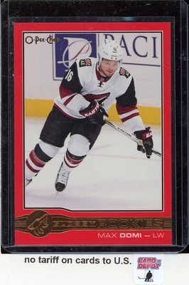 2015-16 O-Pee-Chee Glossy Rookies Red #R8 Max Domi - Image 1 of 2